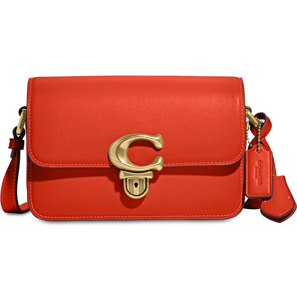 SOLD!!Coach Glovetanned Leather Studio Shoulder Bag 19 - Picture 1 of 13